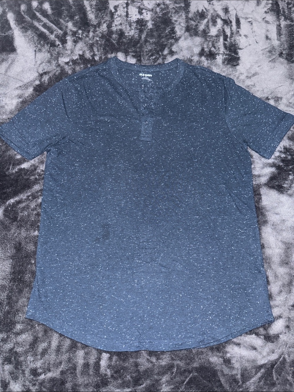 ON Men's Short-Sleeve Henley Shirt - S